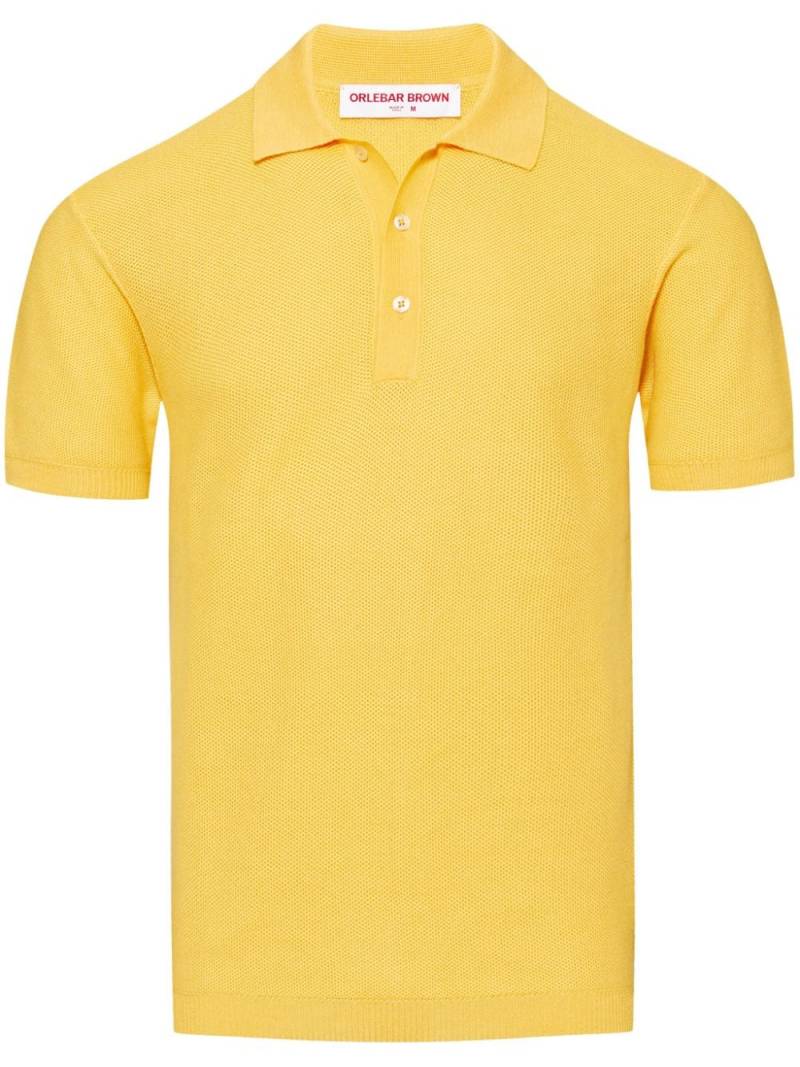 Orlebar Brown Maranon polo shirt - Orange von Orlebar Brown