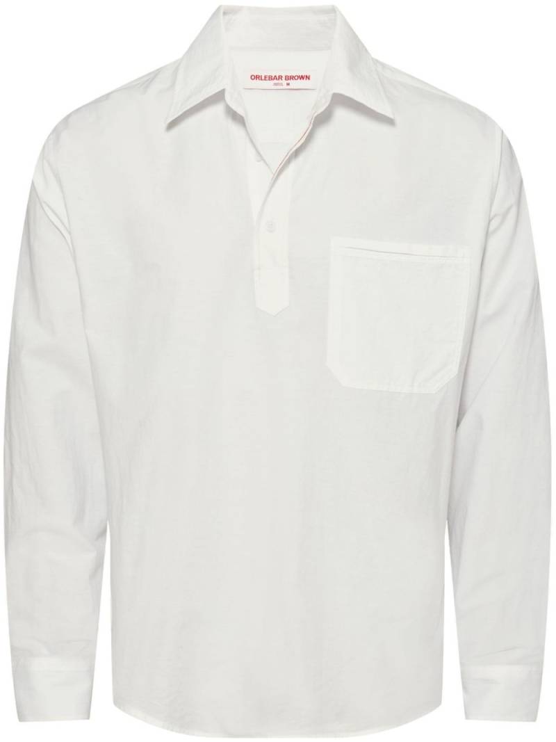 Orlebar Brown Shanklin shirt - White von Orlebar Brown