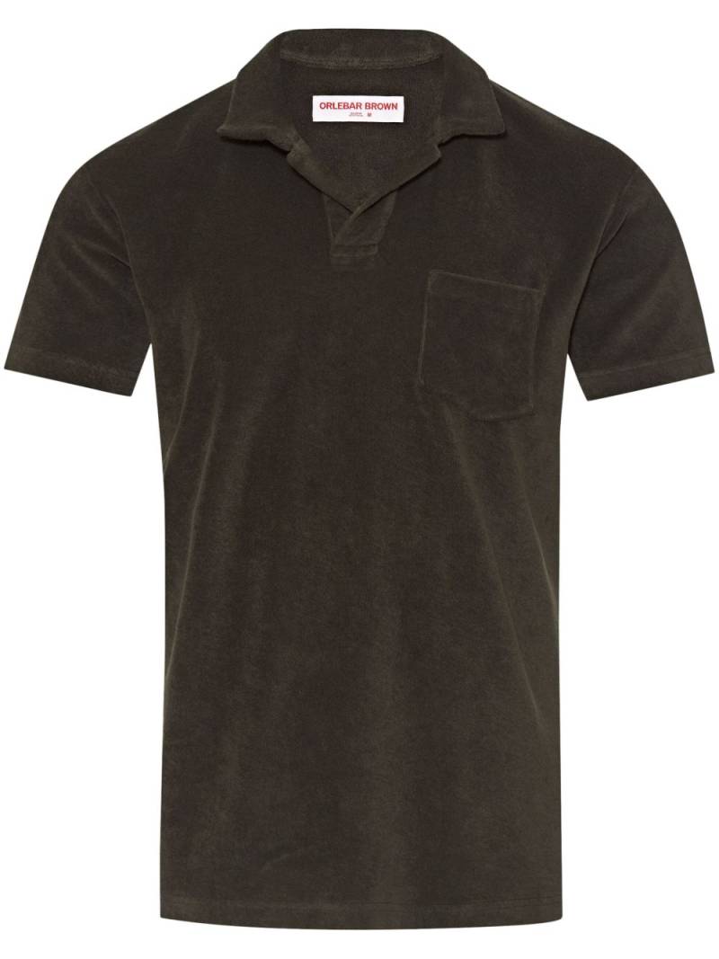 Orlebar Brown Terry polo shirt von Orlebar Brown