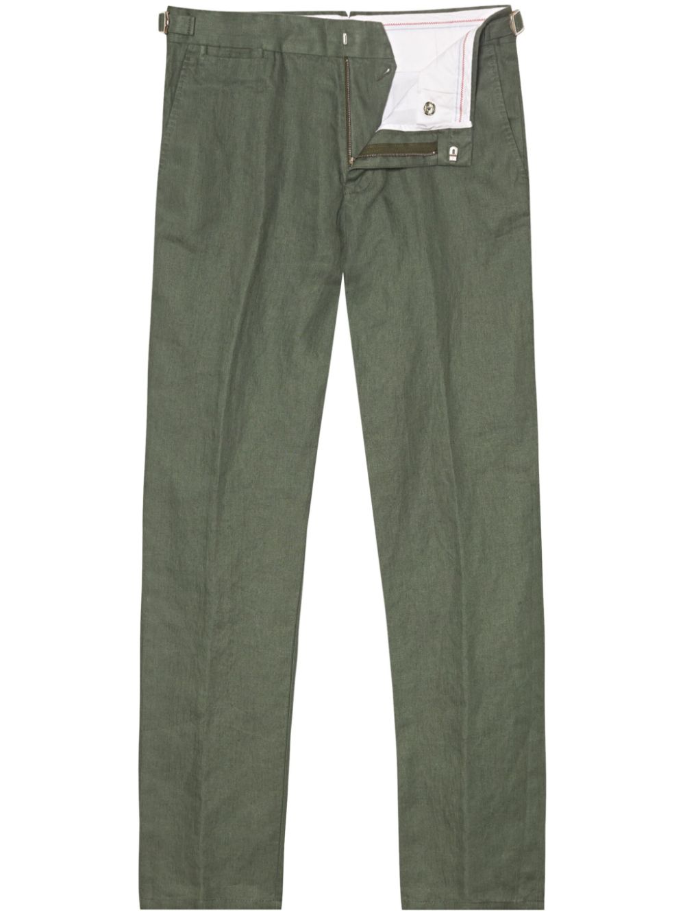 Orlebar Brown buckle-strap detailing trousers - Green von Orlebar Brown