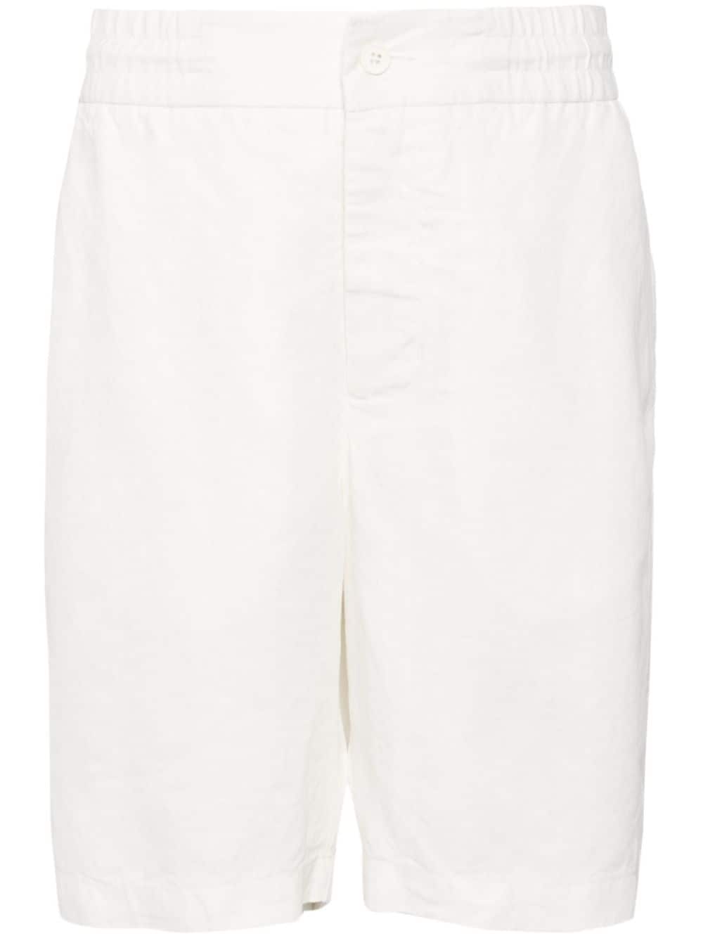 Orlebar Brown linen bermuda shorts - White von Orlebar Brown