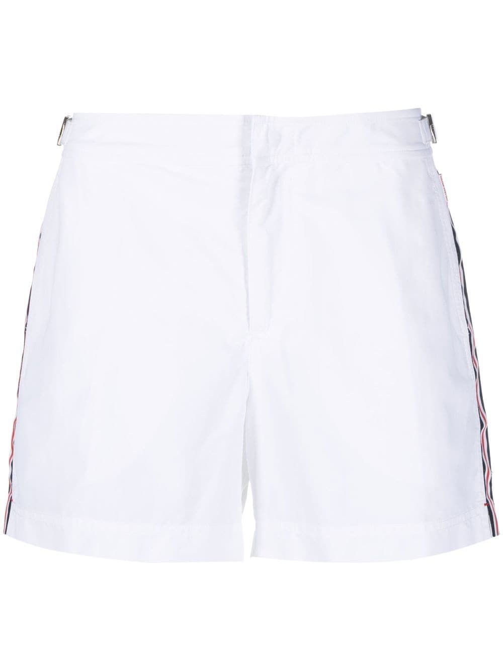 Orlebar Brown side-strap swim shorts - White von Orlebar Brown