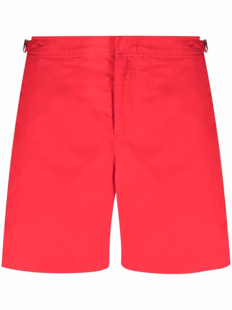 Orlebar Brown Bulldog mid-length swim shorts - Red von Orlebar Brown