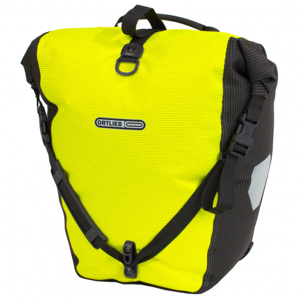 Ortlieb - Back-Roller High-Vis - Gepäckträgertasche Gr 20 l gelb;grau von Ortlieb