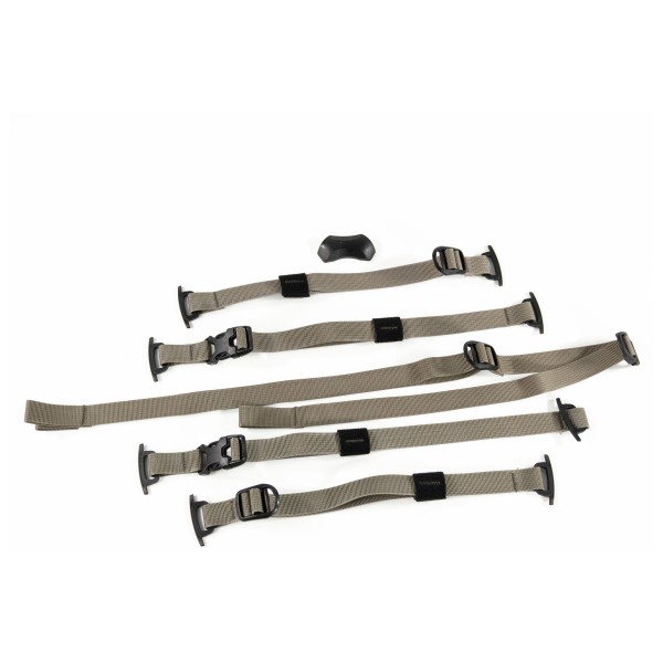 Ortlieb - Compression-Straps Atrack - Kompressionsgurt Gr One Size mud von Ortlieb