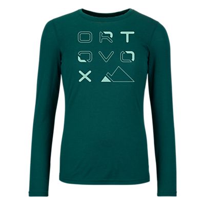 185 Merino Brand Outline LS Damen Longsleeve von Ortovox