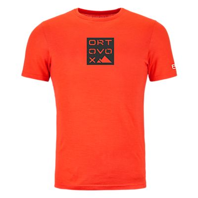 185 Merino Square TS Herren T-Shirt von Ortovox
