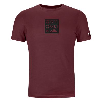 185 Merino Square TS Herren T-Shirt von Ortovox