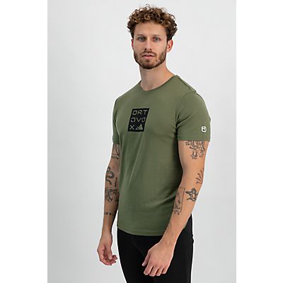 185 Merino Square TS Herren T-Shirt von Ortovox