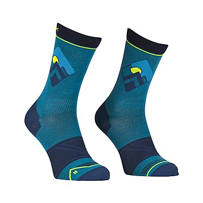 Alpine Light Comp Mid Merino 39-47 Herren Wandersocken von Ortovox