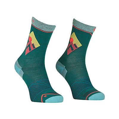 Alpine Light Comp Mid Merino 35-44 Damen Wandersocken von Ortovox