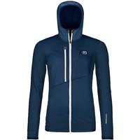 ORTOVOX Damen Fleecejacke Fleece Grid Hoodie dunkelblau | XS von Ortovox