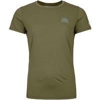 ORTOVOX Damen Funktionsshirt 120 COOL Tec Stripe olive | M von Ortovox