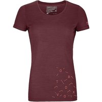 ORTOVOX Damen Funktionsshirt 120 Cool Clean Tec beere | L von Ortovox