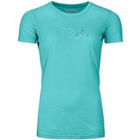 ORTOVOX Damen Funktionsshirt 185 Merino Tangram mint | XL von Ortovox