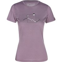 ORTOVOX Damen Funktionsshirt Peak Focus 150 COOL Tencel beere | L von Ortovox