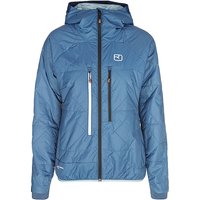 ORTOVOX Damen Isojacke Piz Boé Swisswool Hoodie blau | L von Ortovox