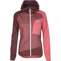 ORTOVOX Damen Jacke Windbreaker Hoodie dunkelrot | L von Ortovox