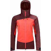 ORTOVOX Damen Softshelljacke Westalpen Swisswool Hoodie koralle | S ORTOVOX Damen Softshelljacke Westalpen Swisswool Hoodie koralle | S von Ortovox
