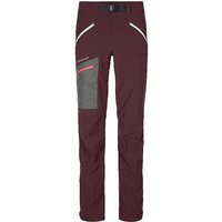 ORTOVOX Damen Tourenhose Cevedale dunkelrot | L von Ortovox