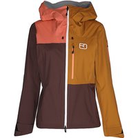 ORTOVOX Damen Tourenjacke Ortler 3L dunkelrot | L von Ortovox