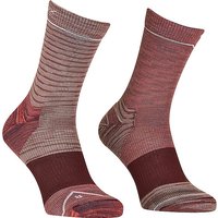 ORTOVOX Damen Wandersocken Alpine Mid Socks W dunkelrot | 42-44 von Ortovox