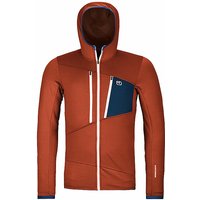 ORTOVOX Herren Fleecejacke Grid Hoodie kupfer | S ORTOVOX Herren Fleecejacke Grid Hoodie kupfer | S von Ortovox