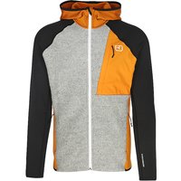 ORTOVOX Herren Fleecejacke Classic Knit Hoodie camel | M von Ortovox