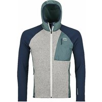 ORTOVOX Herren Fleecejacke Classic Knit Hoodie dunkelblau | L von Ortovox