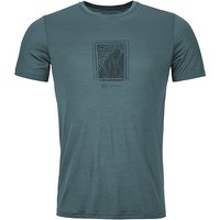 ORTOVOX Herren Funktionsshirt 120 COOL Tec Cut grau | XL ORTOVOX Herren Funktionsshirt 120 COOL Tec Cut grau | XL von Ortovox