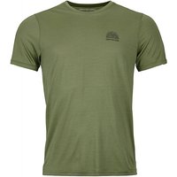 ORTOVOX Herren Funktionsshirt 120 COOL Tec Stripe olive | S von Ortovox