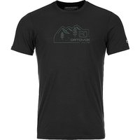 ORTOVOX Herren Funktionsshirt 150 COOL Vintage schwarz | M ORTOVOX Herren Funktionsshirt 150 COOL Vintage schwarz | M von Ortovox