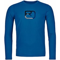 ORTOVOX Herren Funktionsshirt MTN Silhouette 150 COOL Tencel blau | M von Ortovox