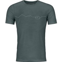 ORTOVOX Herren Funktionsshirt Mountain 150 COOL Tencel grau | L von Ortovox