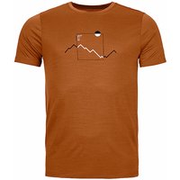 ORTOVOX Herren Funktionsshirt Peak Focus 150 COOL Tencel braun | M ORTOVOX Herren Funktionsshirt Peak Focus 150 COOL Tencel braun | M von Ortovox