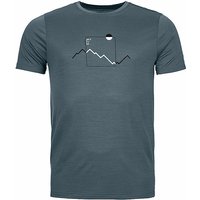 ORTOVOX Herren Funktionsshirt Peak Focus 150 COOL Tencel grau | S ORTOVOX Herren Funktionsshirt Peak Focus 150 COOL Tencel grau | S von Ortovox
