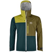 ORTOVOX Herren Tourenjacke Ortler 3L Hoodie olive | M von Ortovox