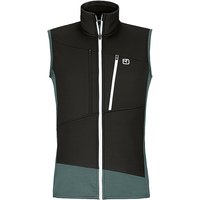 ORTOVOX Herren Weste Fleece Grid schwarz | L von Ortovox