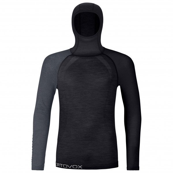 Ortovox - 120 Comp Light Hoody - Merinounterwäsche Gr L schwarz von Ortovox