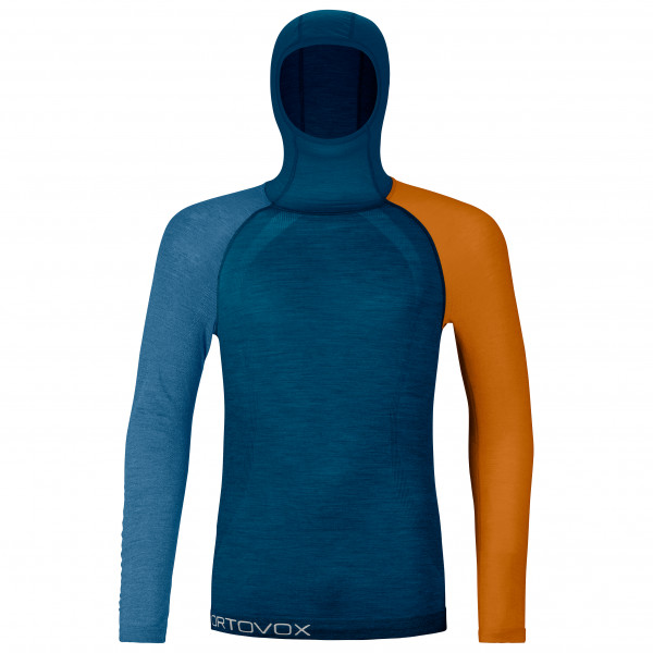 Ortovox - 120 Comp Light Hoody - Merinounterwäsche Gr XL blau von Ortovox