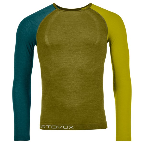 Ortovox - 120 Comp Light Long Sleeve - Merinounterwäsche Gr L;M;S;XL;XXL blau;schwarz Ortovox - 120 Comp Light Long Sleeve - Merinounterwäsche Gr L;M;S;XL;XXL blau;schwarz von Ortovox