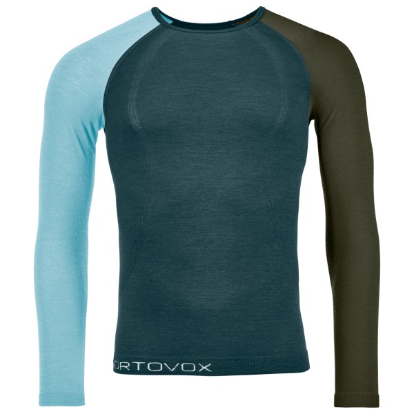 Ortovox - 120 Comp Light Long Sleeve - Merinounterwäsche Gr L blau von Ortovox