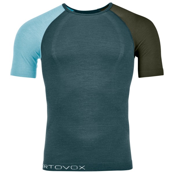 Ortovox - 120 Comp Light Short Sleeve - Merinounterwäsche Gr S blau von Ortovox