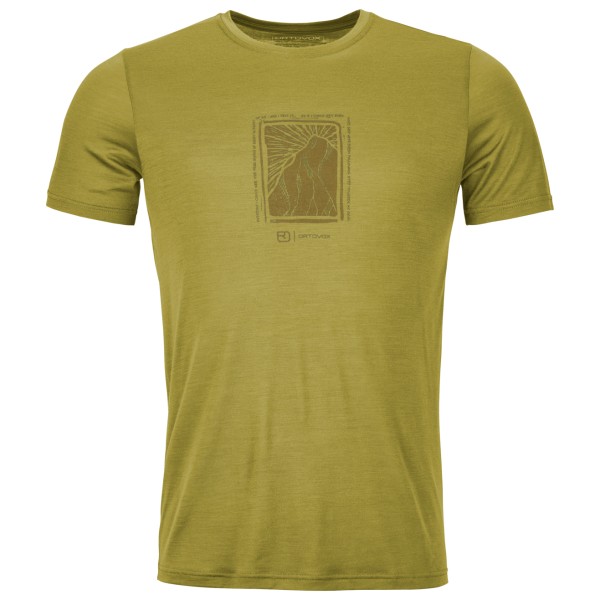 Ortovox - 120 Cool Tec Mountain Cut T-Shirt - Merinoshirt Gr M sweet alison von Ortovox