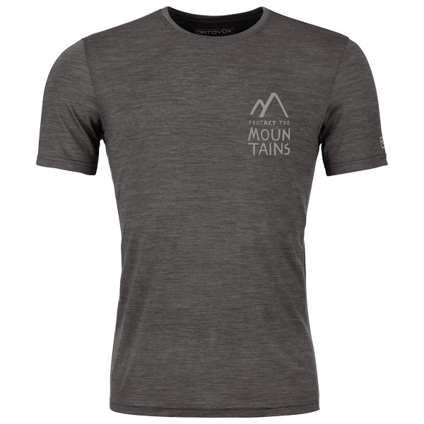 Ortovox - 120 Cool Tec Mountain Duo T-Shirt - Merinoshirt Gr S schwarz Ortovox - 120 Cool Tec Mountain Duo T-Shirt - Merinoshirt Gr S schwarz von Ortovox