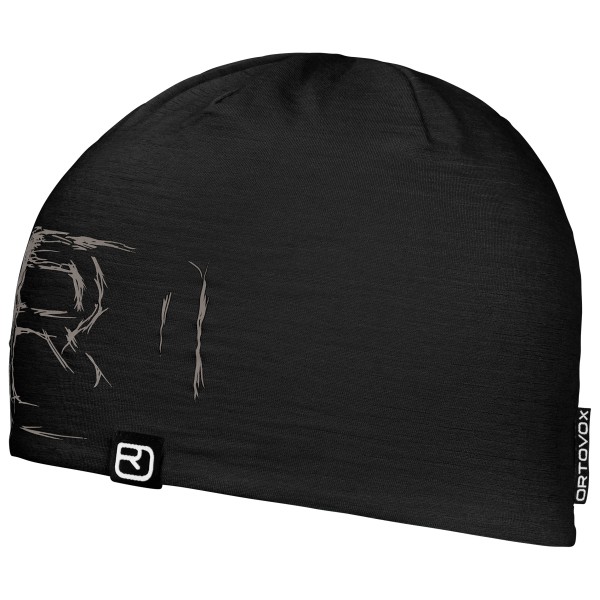 Ortovox - 120 Tec Logo Beanie - Mütze Gr 50-56 cm schwarz von Ortovox