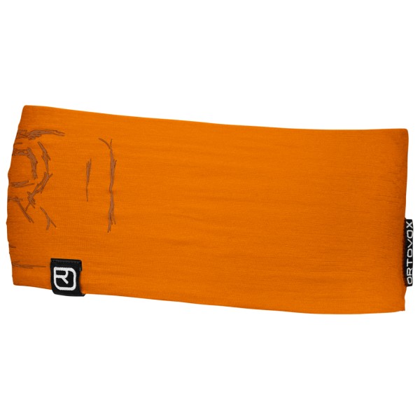 Ortovox - 120 Tec Logo Headband - Stirnband Gr 50-56 cm orange von Ortovox