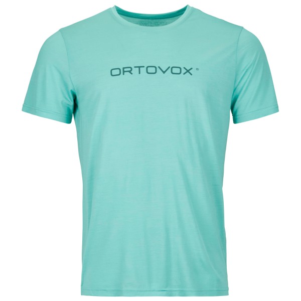 Ortovox - 150 Cool Brand T-Shirt - Merinoshirt Gr M türkis Ortovox - 150 Cool Brand T-Shirt - Merinoshirt Gr M türkis von Ortovox