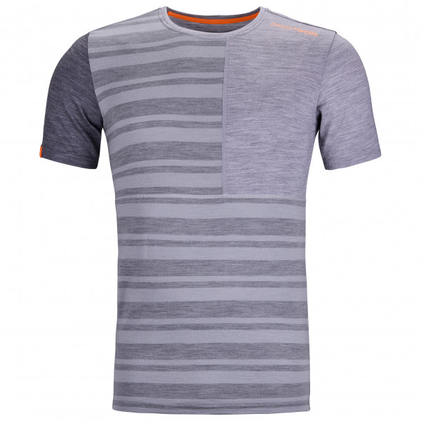 Ortovox - 185 Rock'N'Wool Short Sleeve - Merinounterwäsche Gr L grau Ortovox - 185 Rock'N'Wool Short Sleeve - Merinounterwäsche Gr L grau von Ortovox