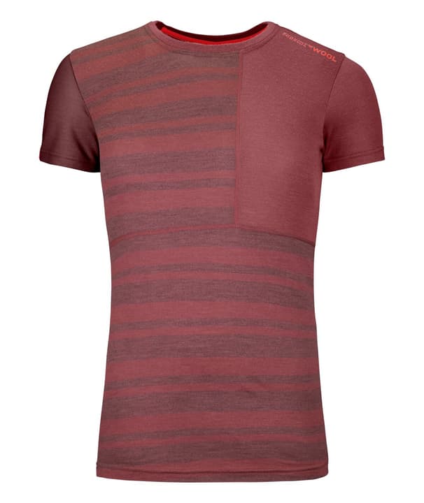 Ortovox 185 Rock'n'wool Short Sleeve W T-Shirt fuchsia von Ortovox